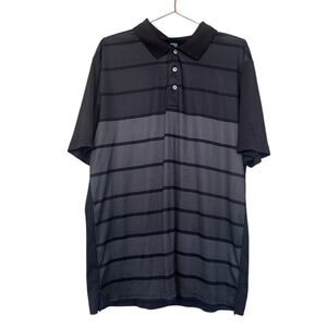 PGA Tour Gray Stretch Golf Polo Shirt - Size XL